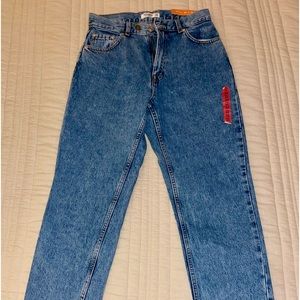Pull&Bear High Rise Mom Jeans, Size 6, NWT